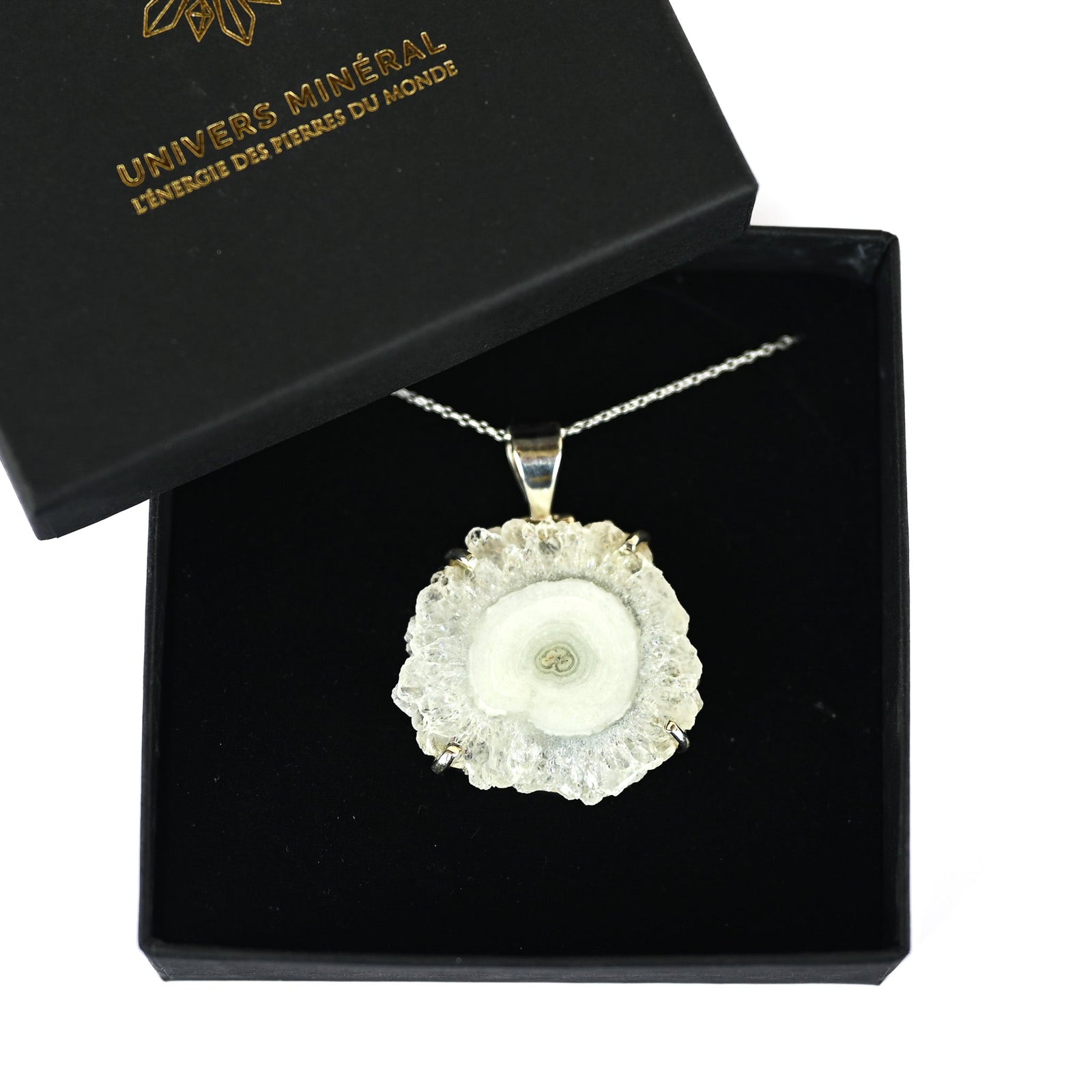 Collier Quartz Solaire ’Soleil D’Uruguay’