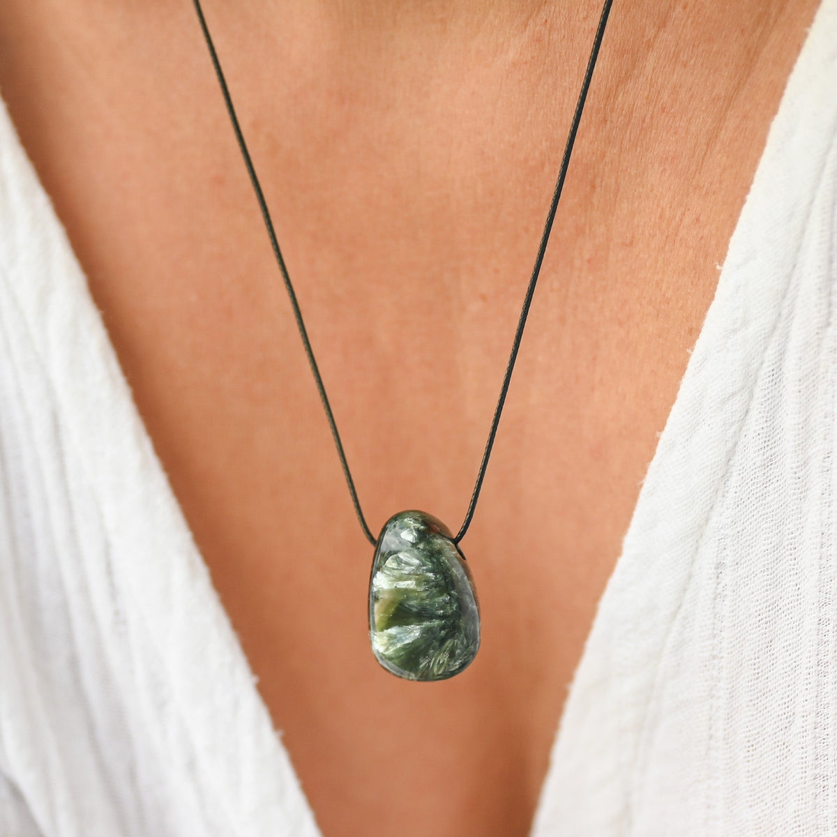 Collier Séraphinite