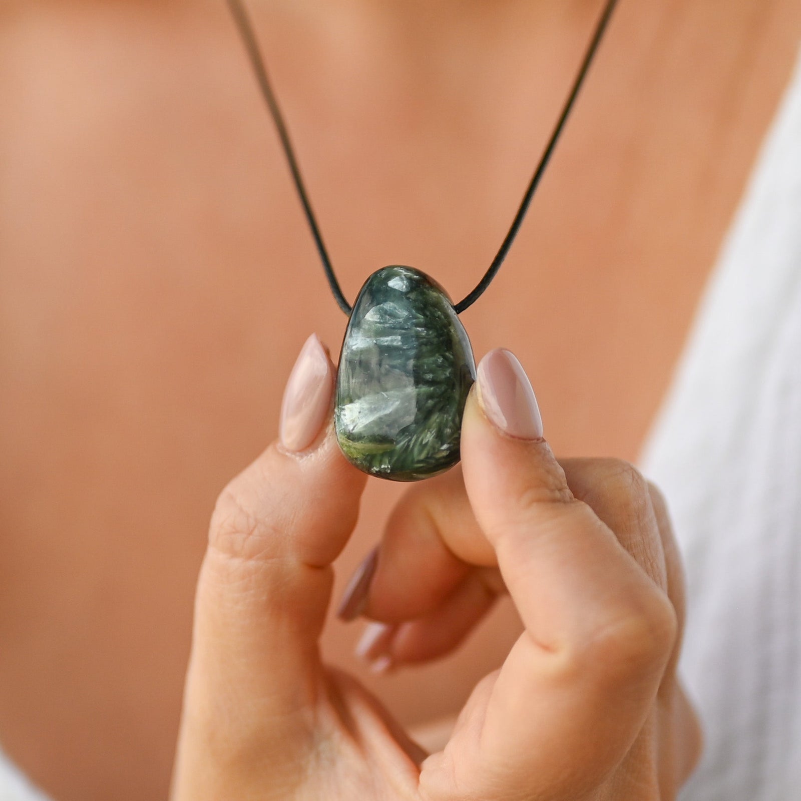 Collier Séraphinite