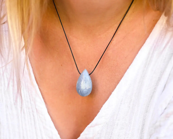 collier aigue marine