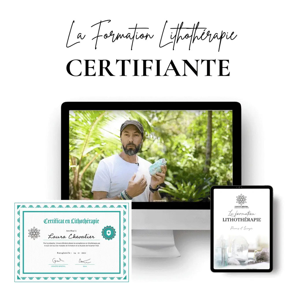 formation lithothérapie - gestion des emotions