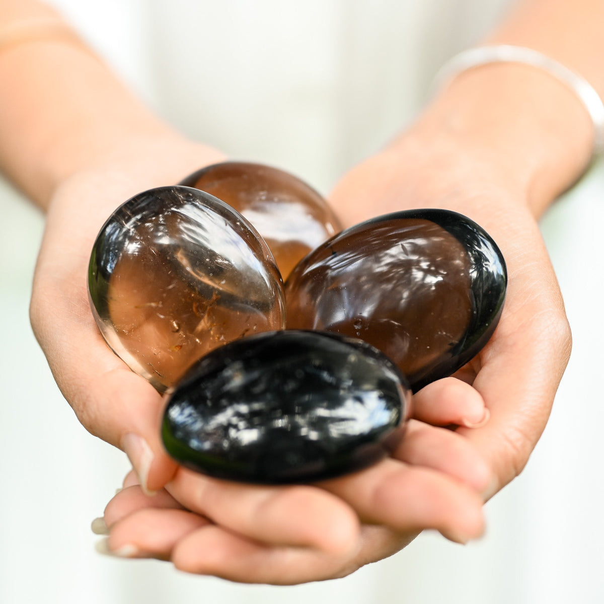 Galet de Quartz fumé