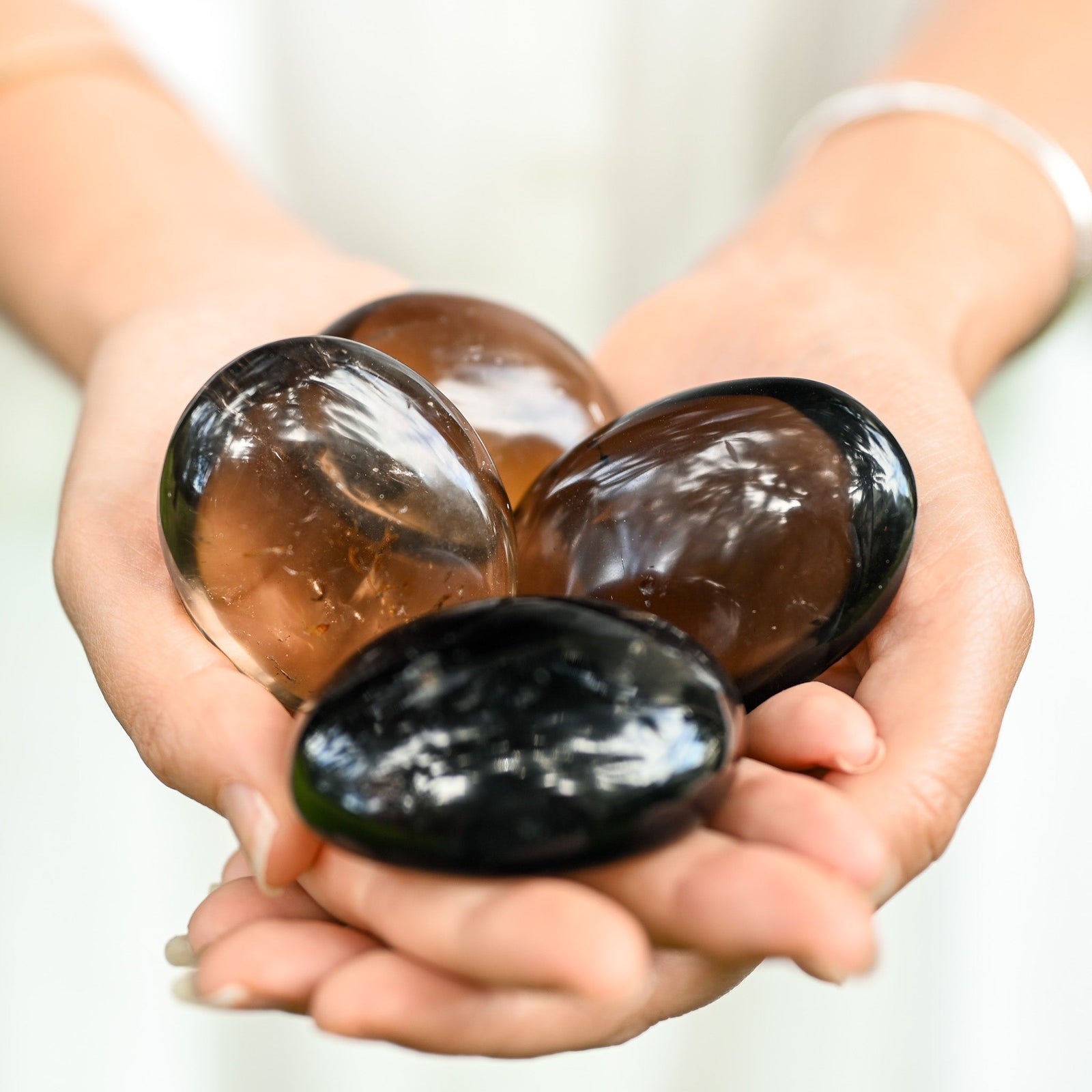 Galet de Quartz fumé