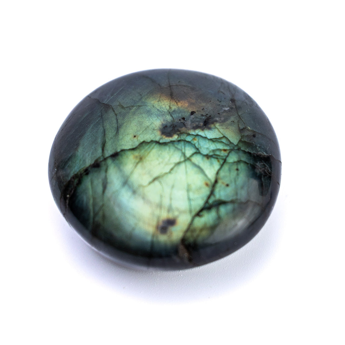 Galet Labradorite Bleue Flash