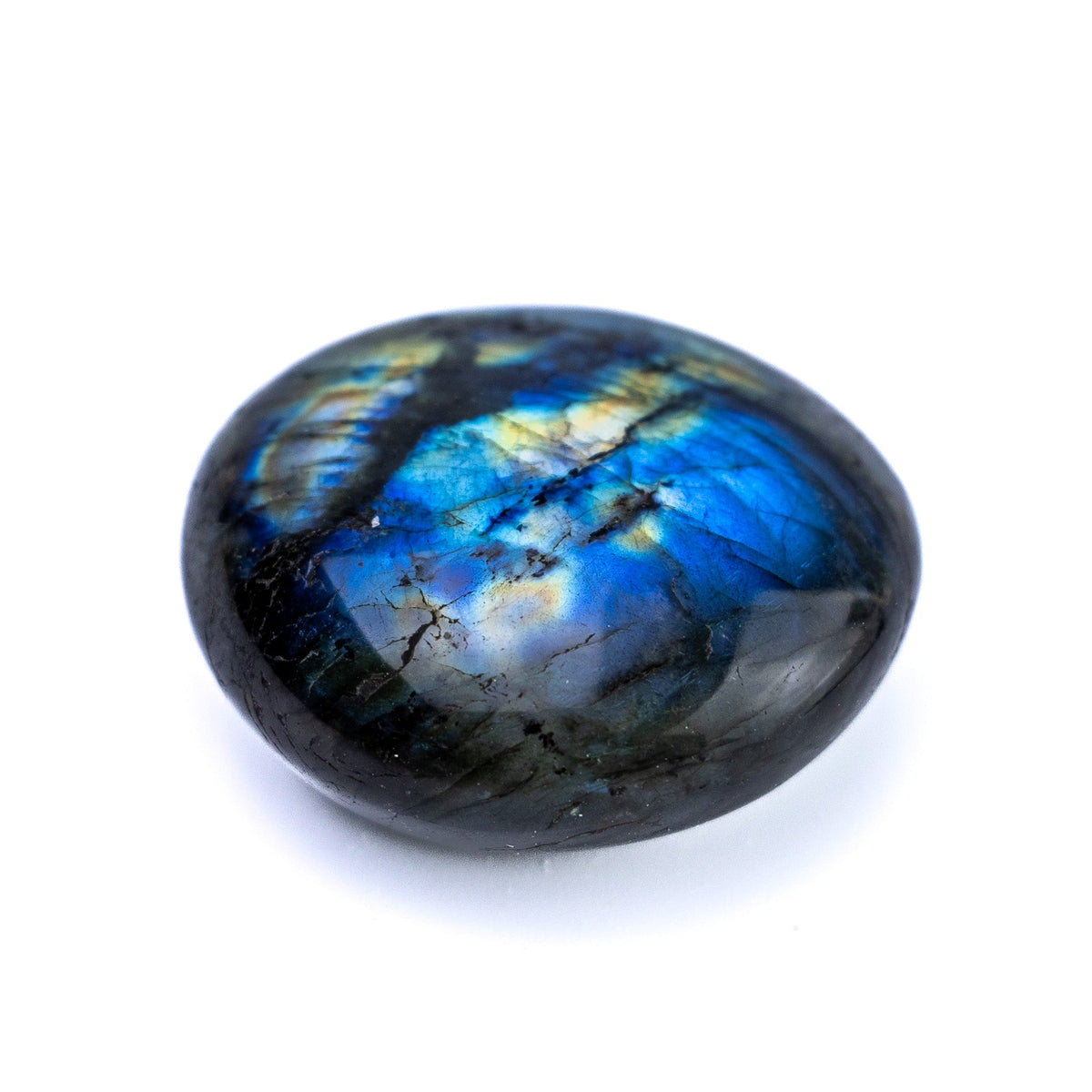 Galet Labradorite Bleue Flash