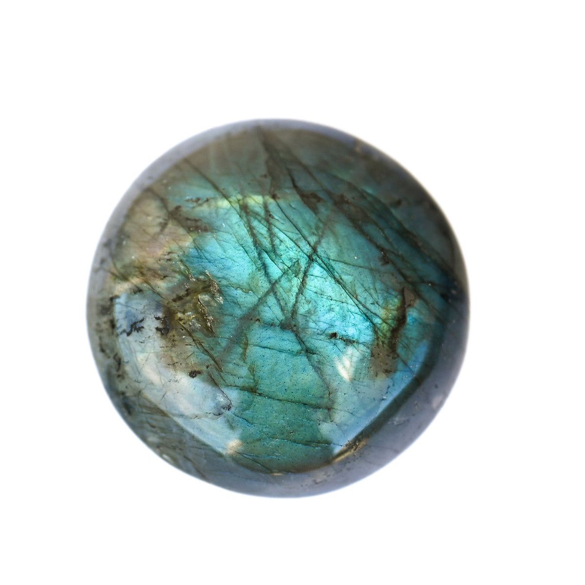Galet Labradorite Bleue Flash