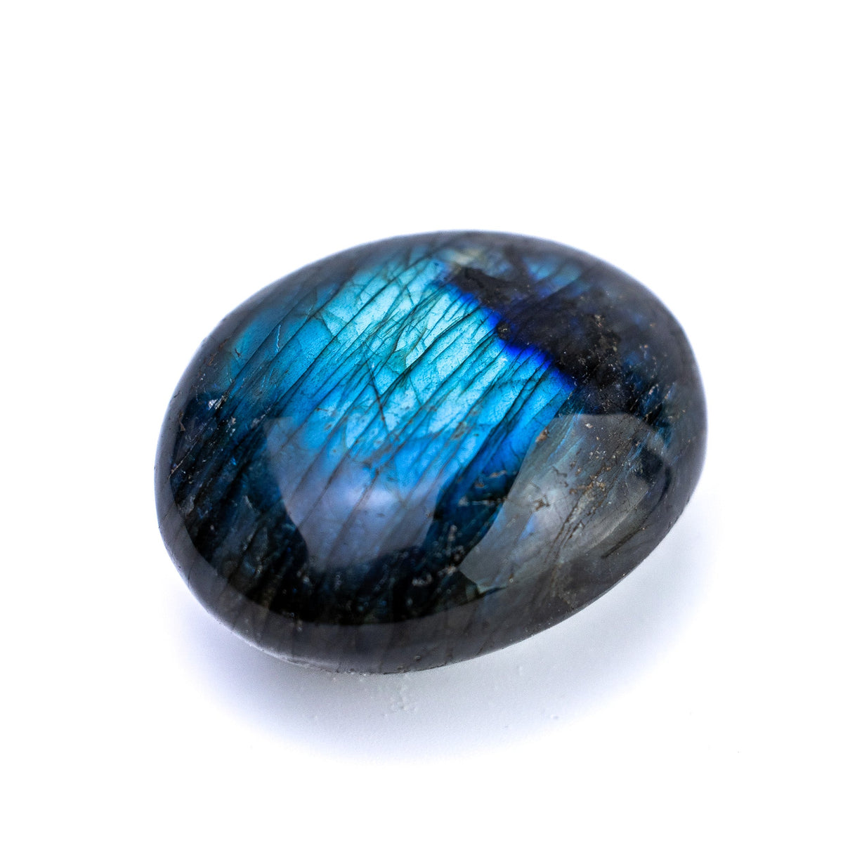 Galet Labradorite Bleue Flash