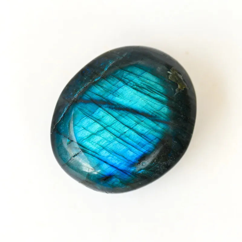 Galet Labradorite Bleue Flash