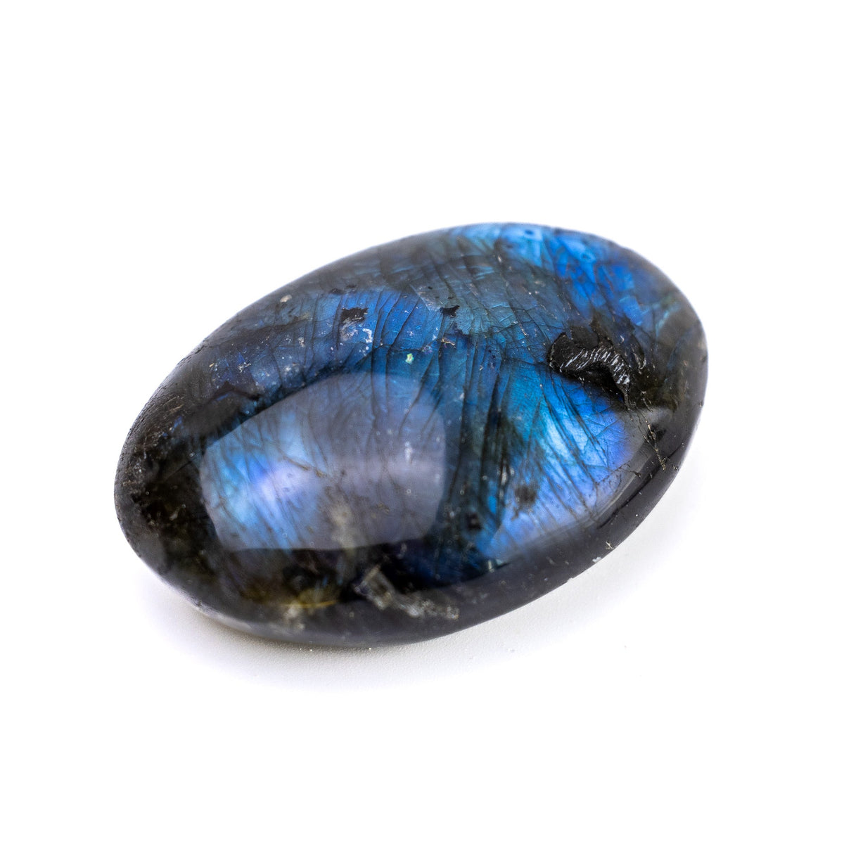 Galet Labradorite Bleue Flash