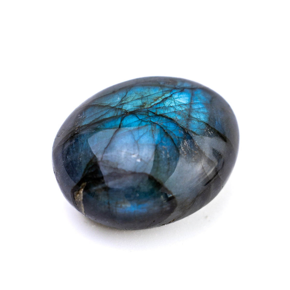 Galet Labradorite Bleue Flash