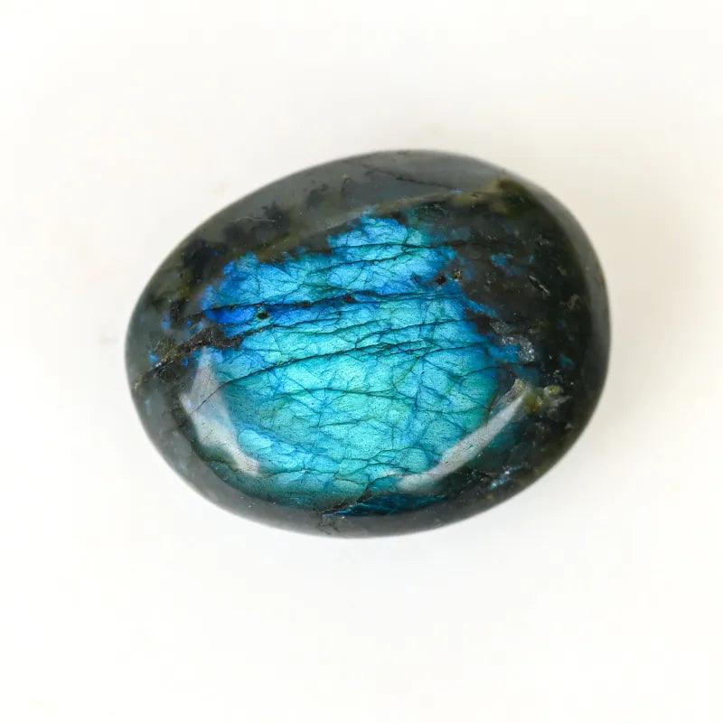 Galet Labradorite Bleue Flash