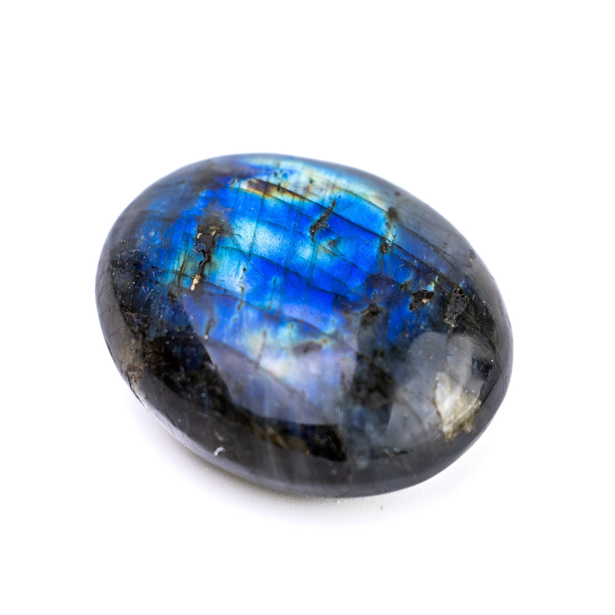 Galet Labradorite Bleue Flash