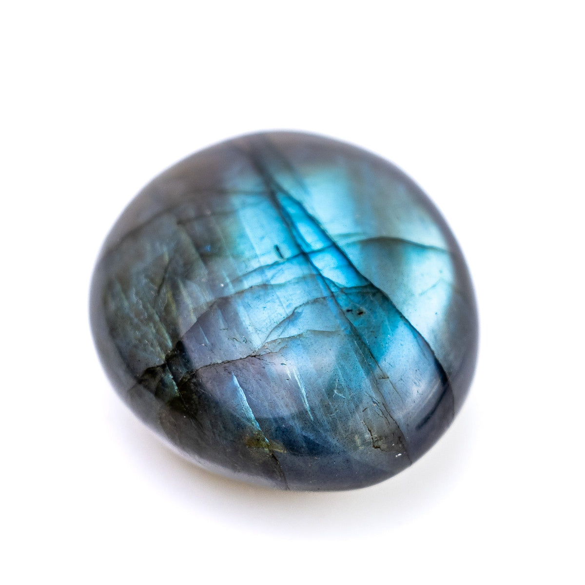 Galet Labradorite Bleue Flash