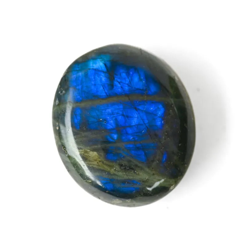 Galet Labradorite Bleue Flash