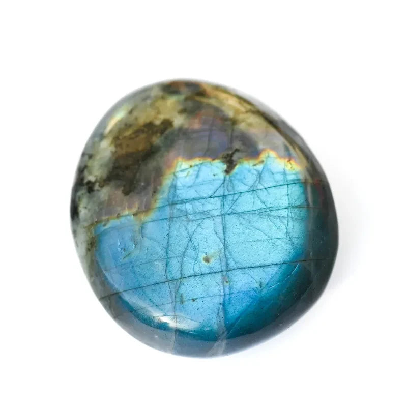 Galet Labradorite Bleue Flash