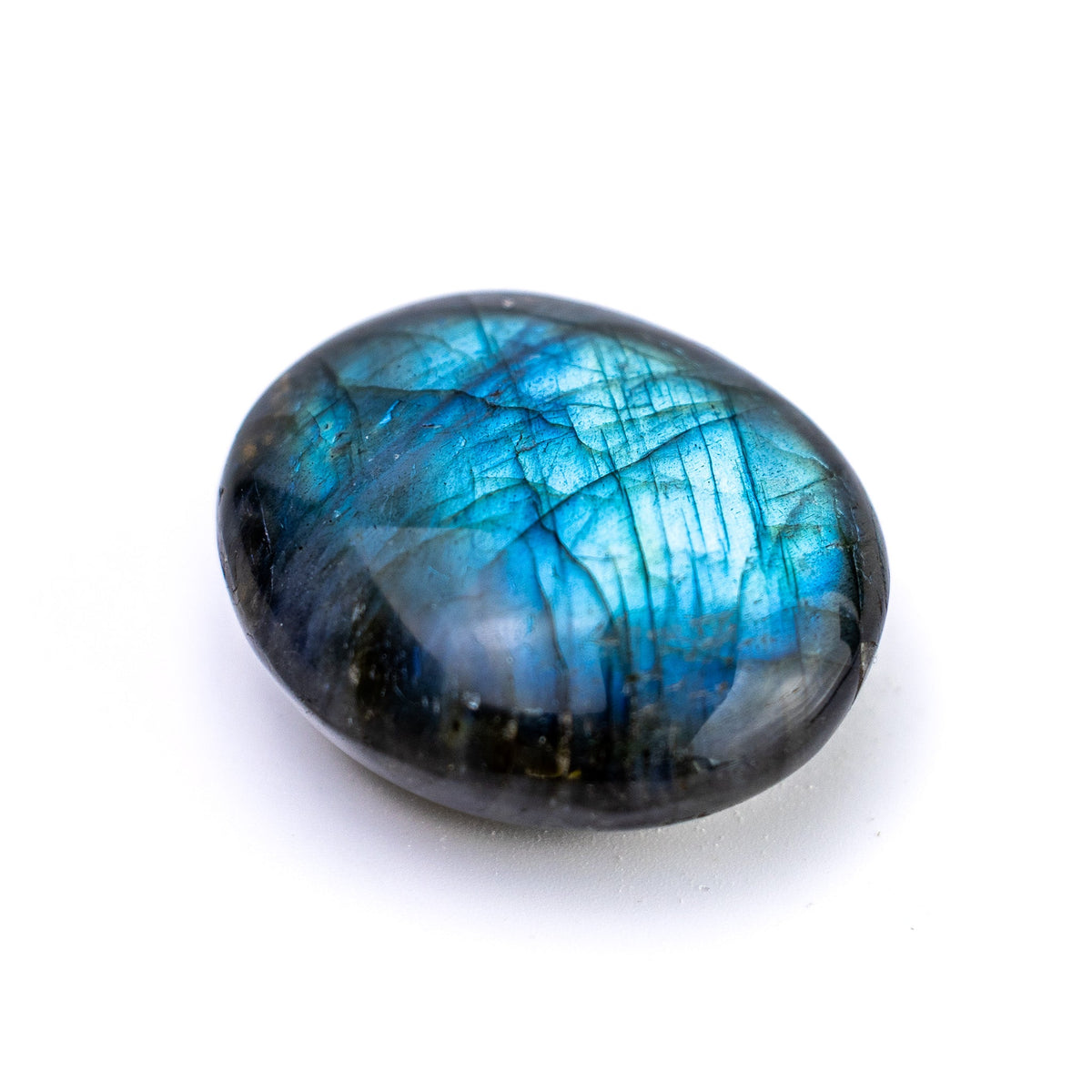 Galet Labradorite Bleue Flash