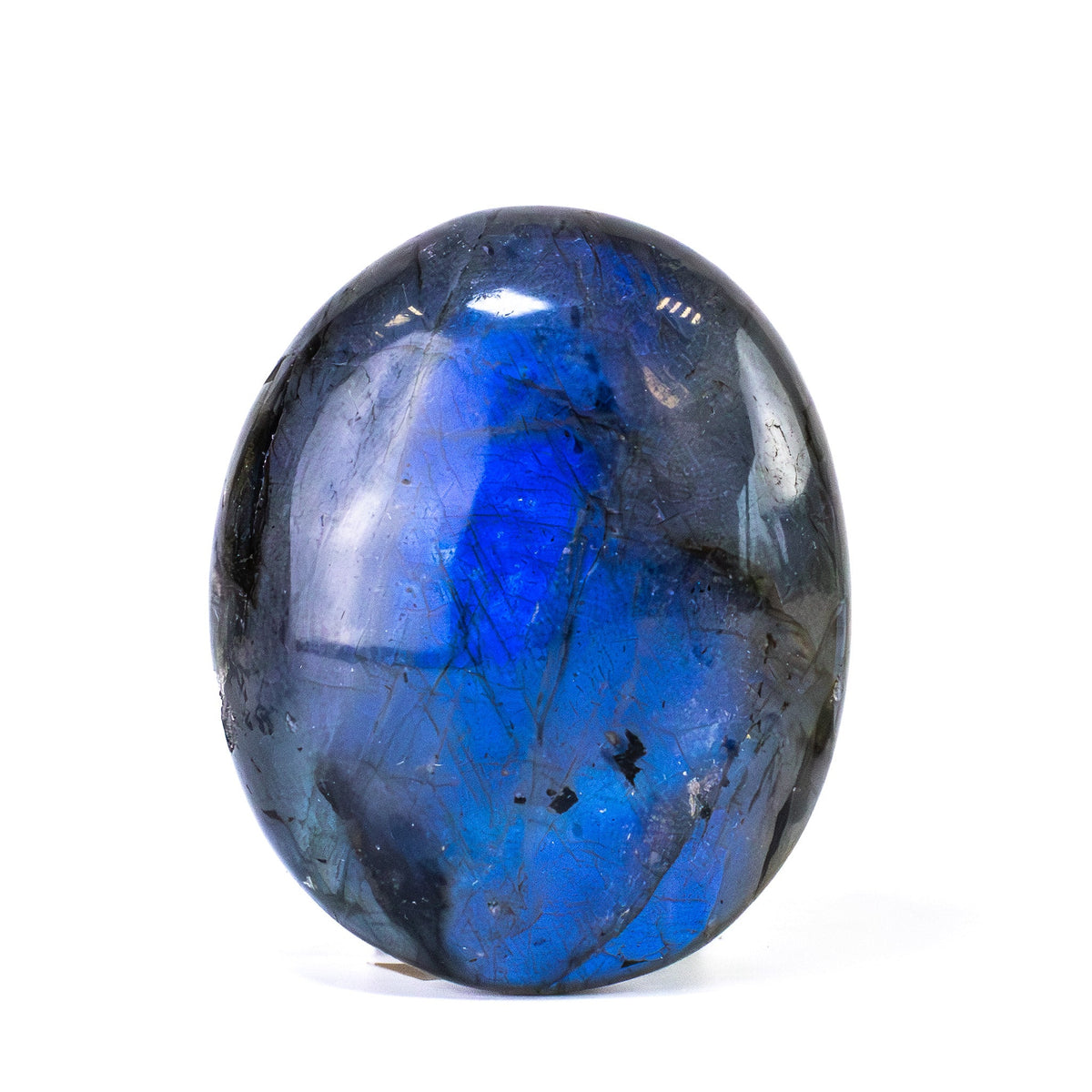 Galet Labradorite Bleue Flash