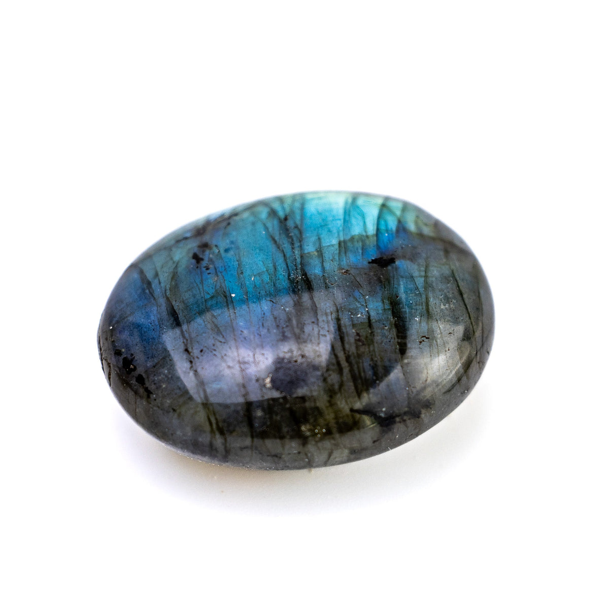 Galet Labradorite Bleue Flash