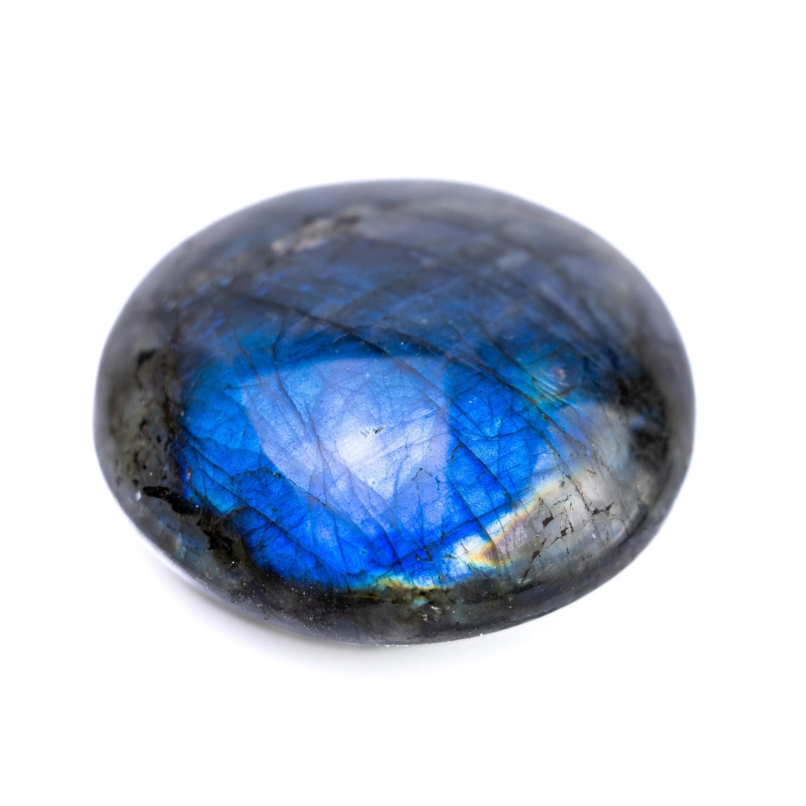 Galet Labradorite Bleue Flash