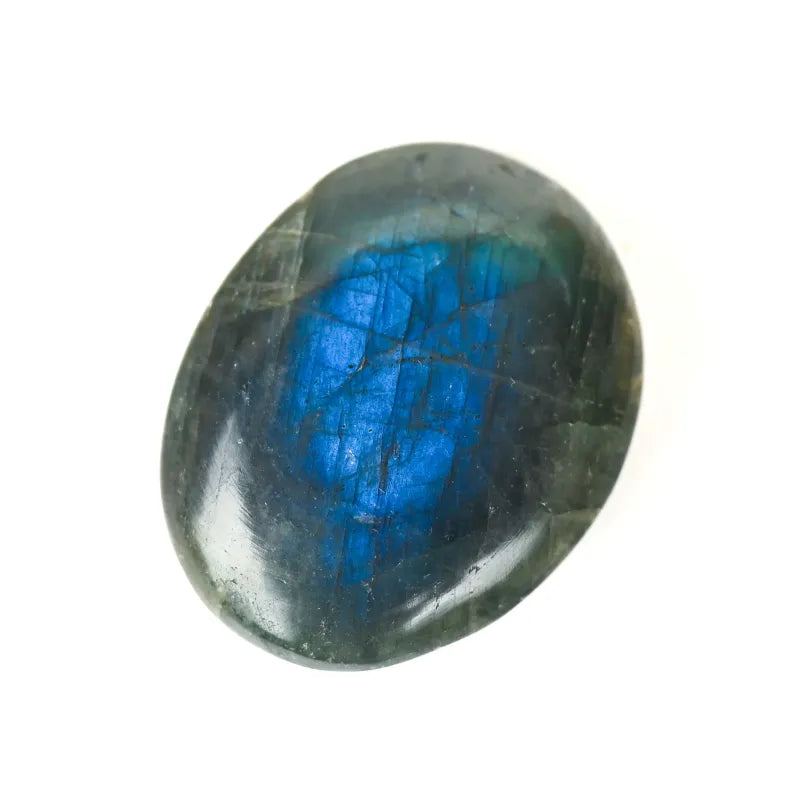 Galet Labradorite Bleue Flash