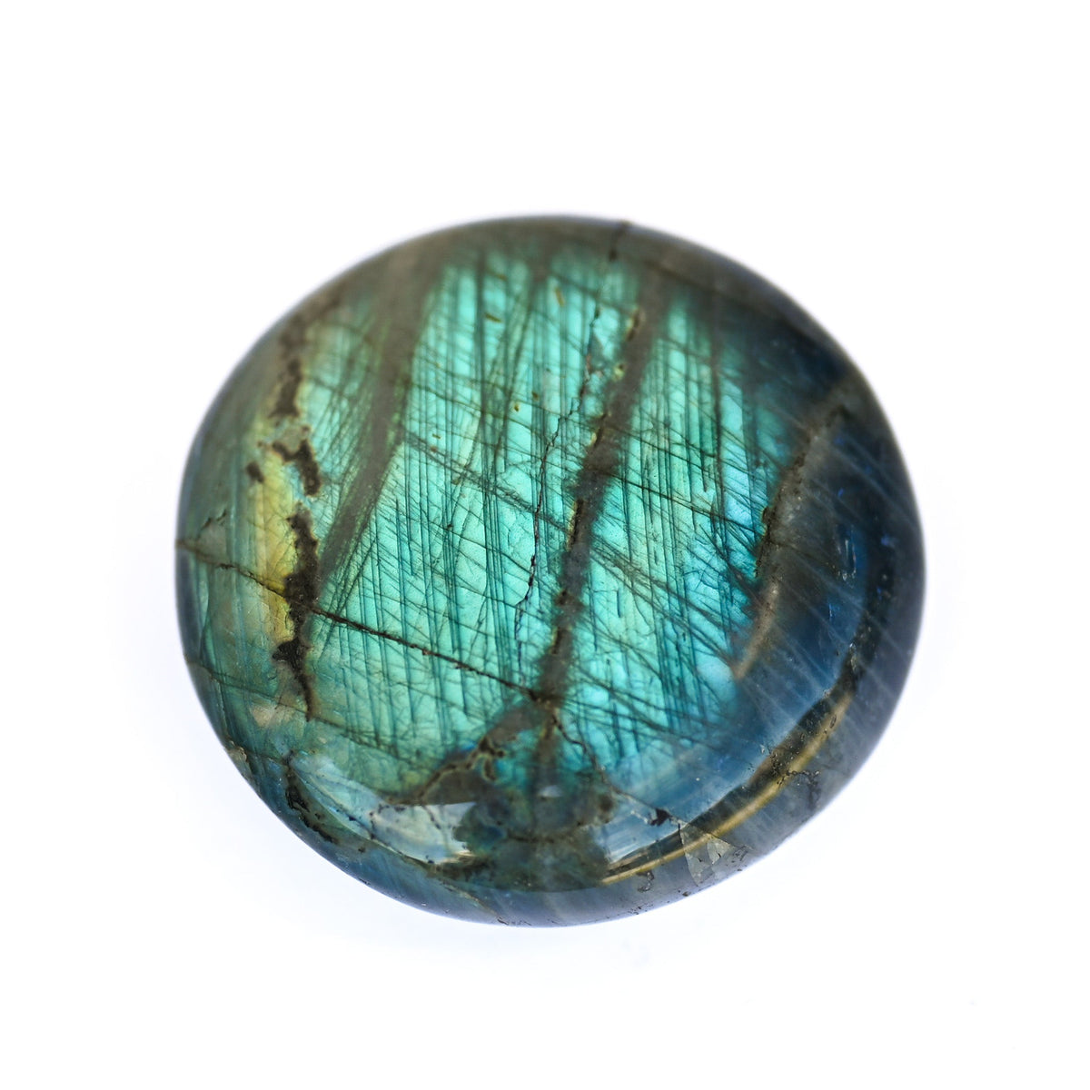 Galet Labradorite Bleue Flash