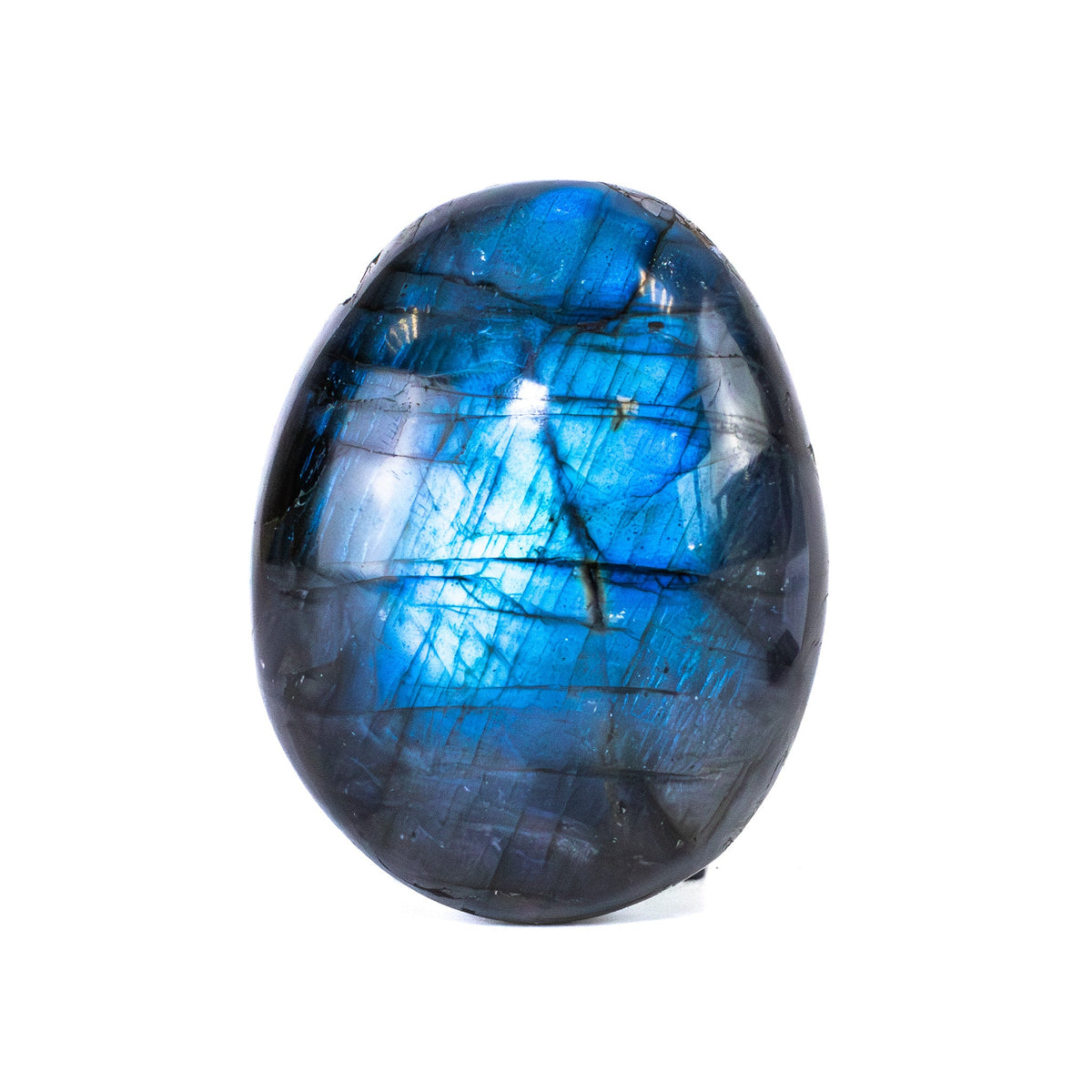 Galet Labradorite Bleue Flash