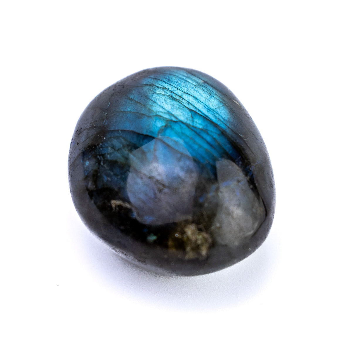 Galet Labradorite Bleue Flash