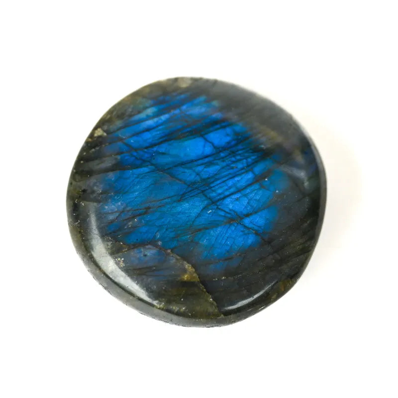 Galet Labradorite Bleue Flash