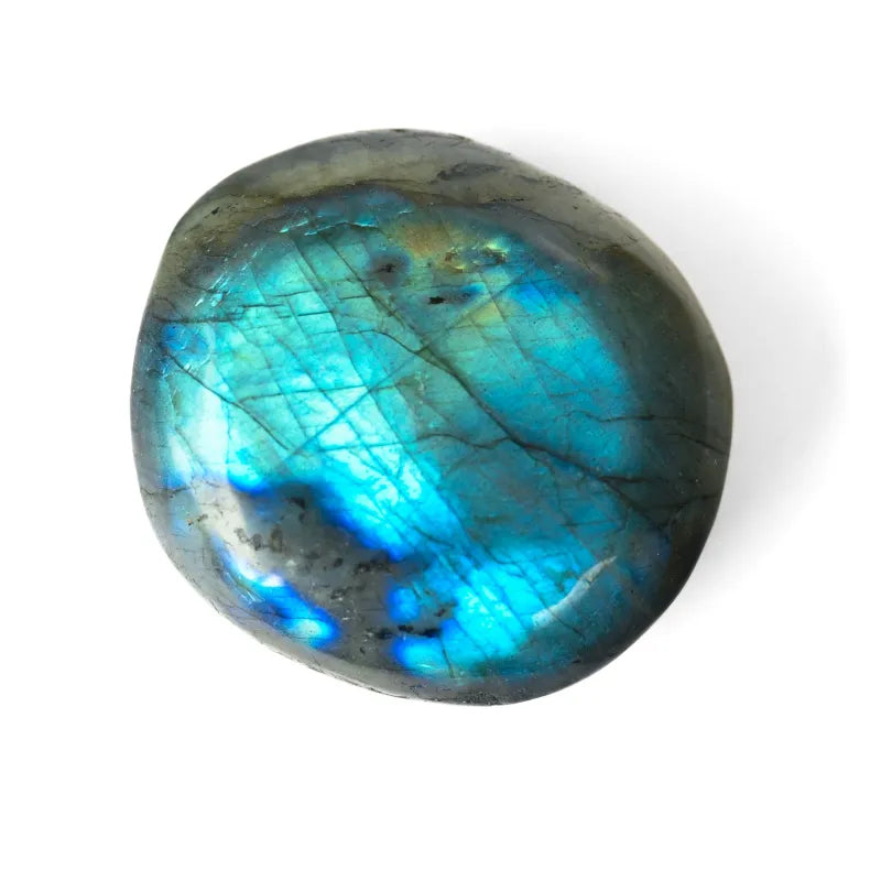 Galet Labradorite Bleue Flash