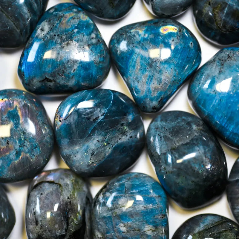 Galet labradorite