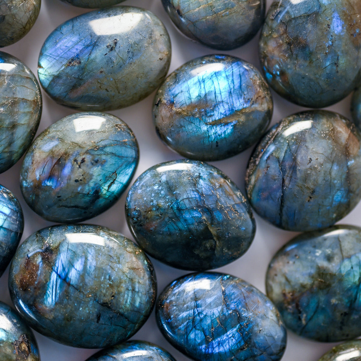 Galet labradorite