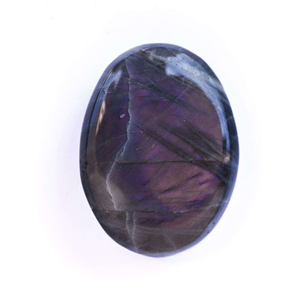 Galet Labradorite Violette Spectrolite