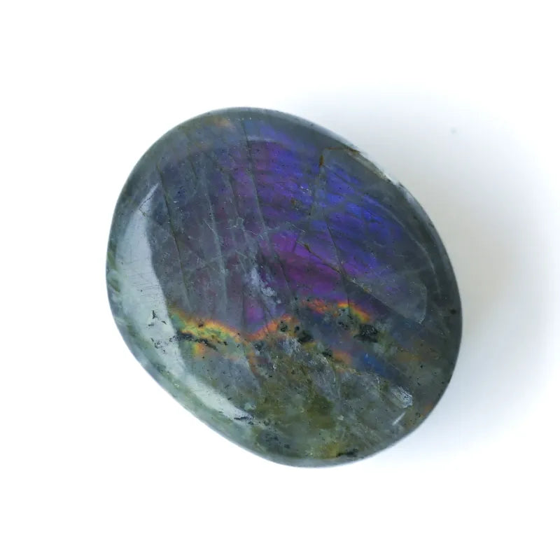 Galet Labradorite Violette Spectrolite