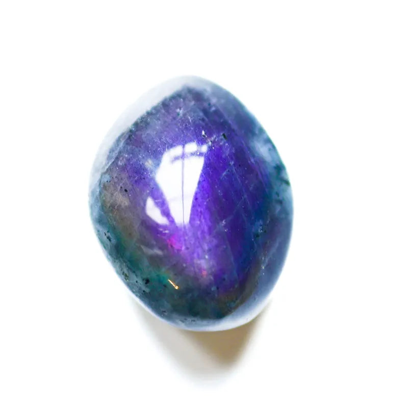 Galet Labradorite Violette Spectrolite