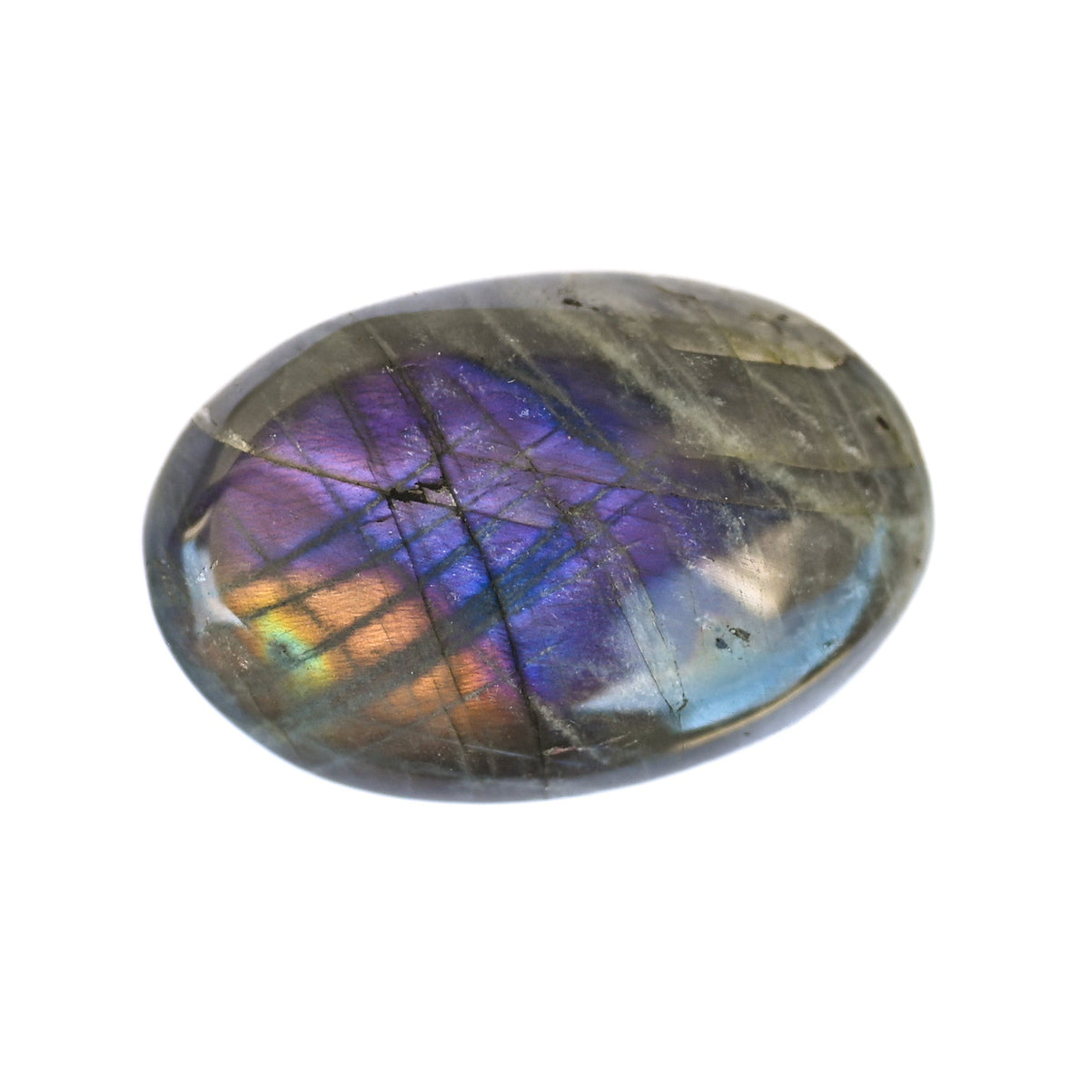Galet Labradorite Violette Spectrolite