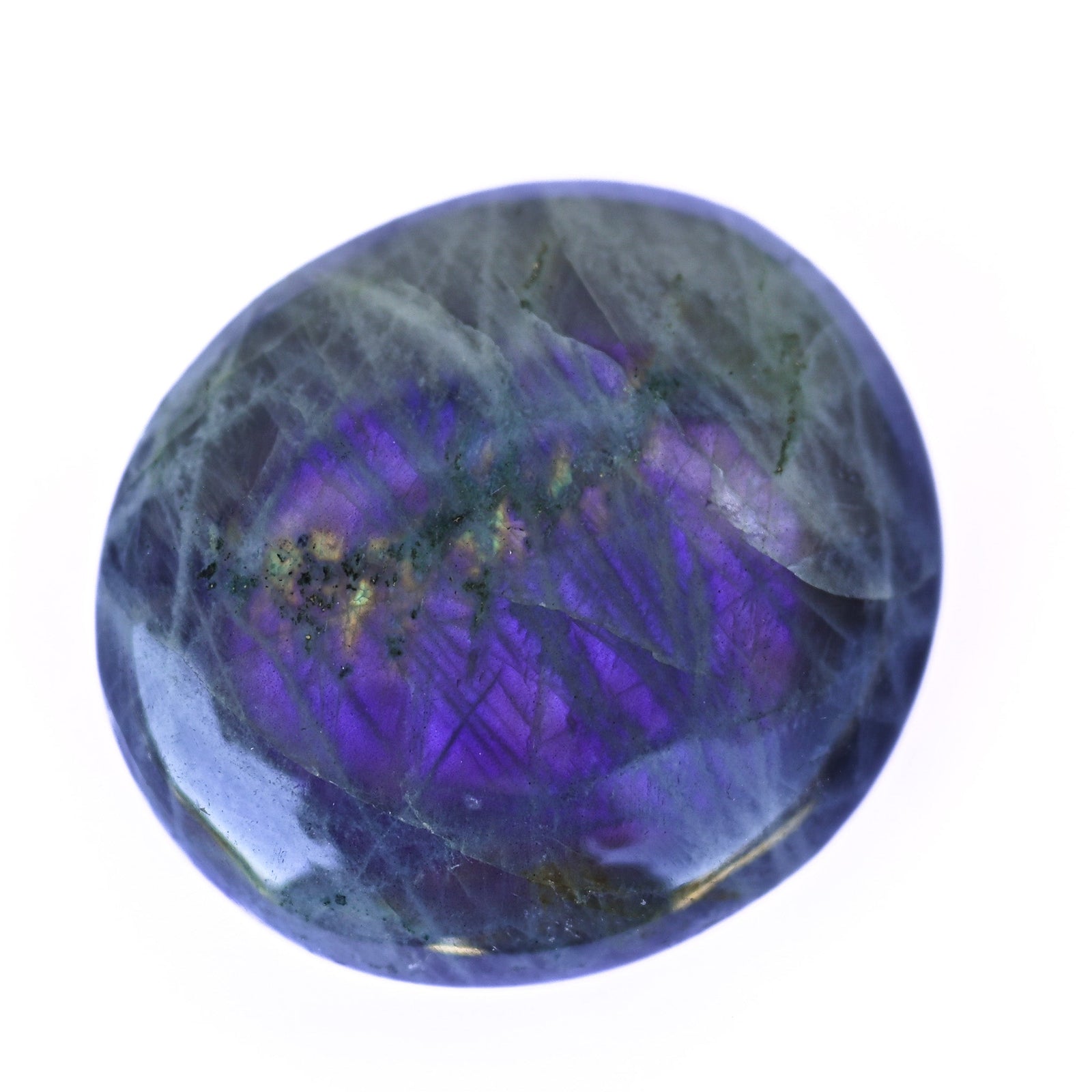 Galet Labradorite Violette Spectrolite