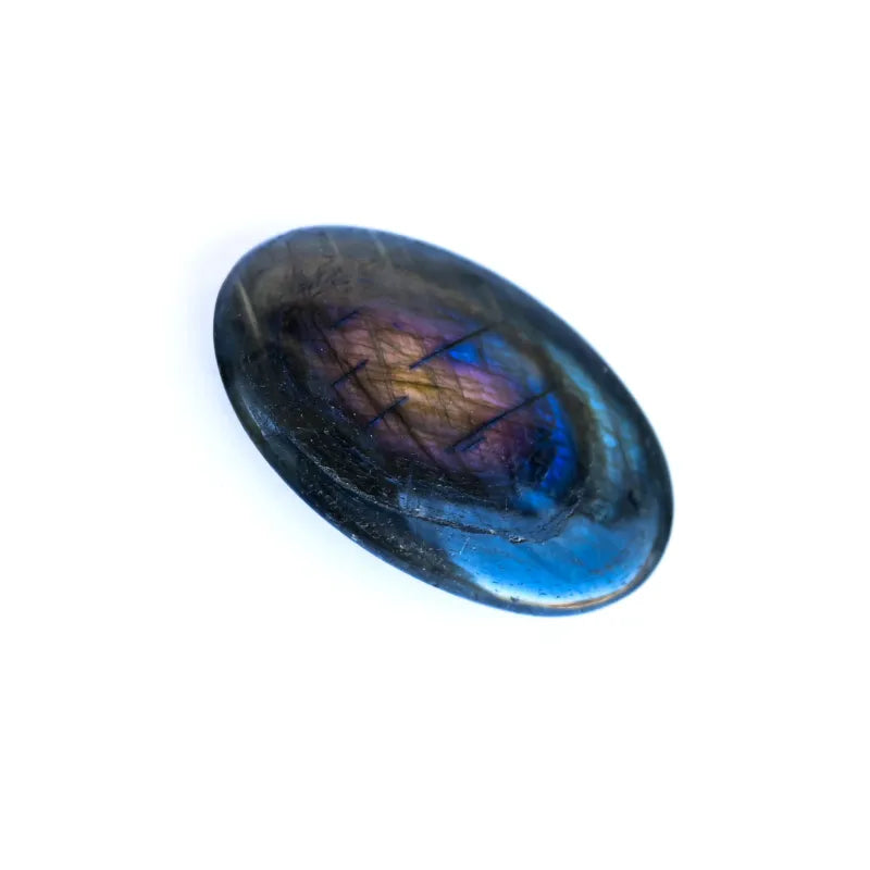 Galet Labradorite Violette Spectrolite