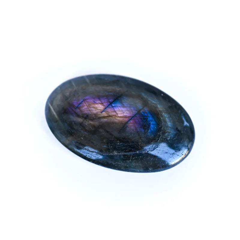 Galet Labradorite Violette Spectrolite