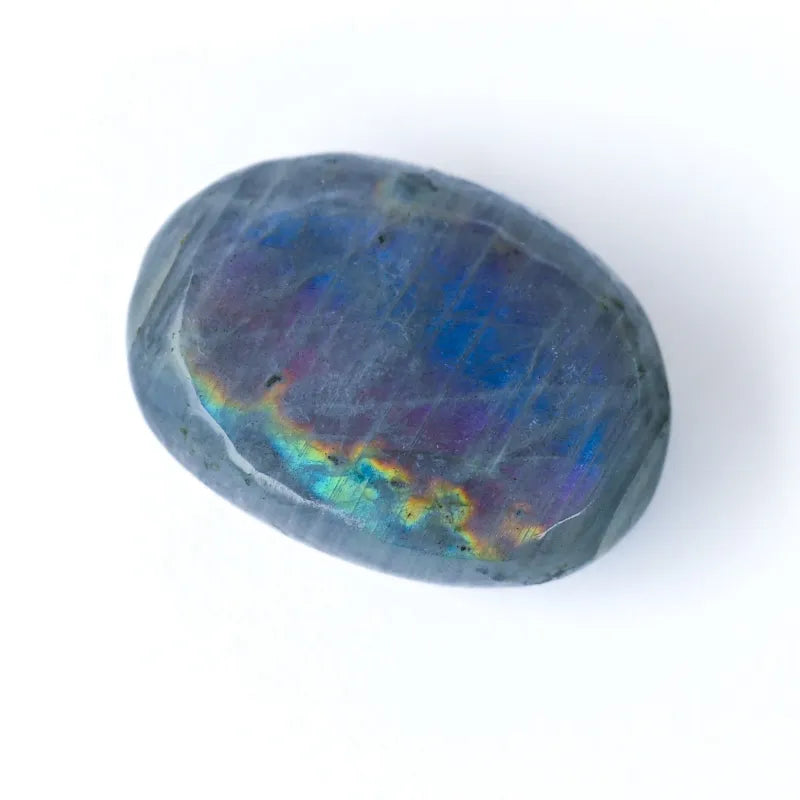 Galet Labradorite Violette Spectrolite