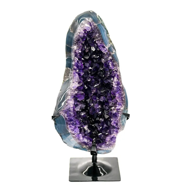 Géode d’Améthyste sur socle