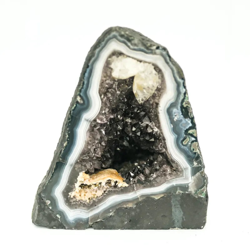 Geode de Quartz fumé