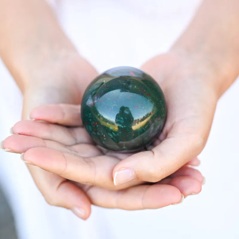 Jaspe Héliotrope - Sphère