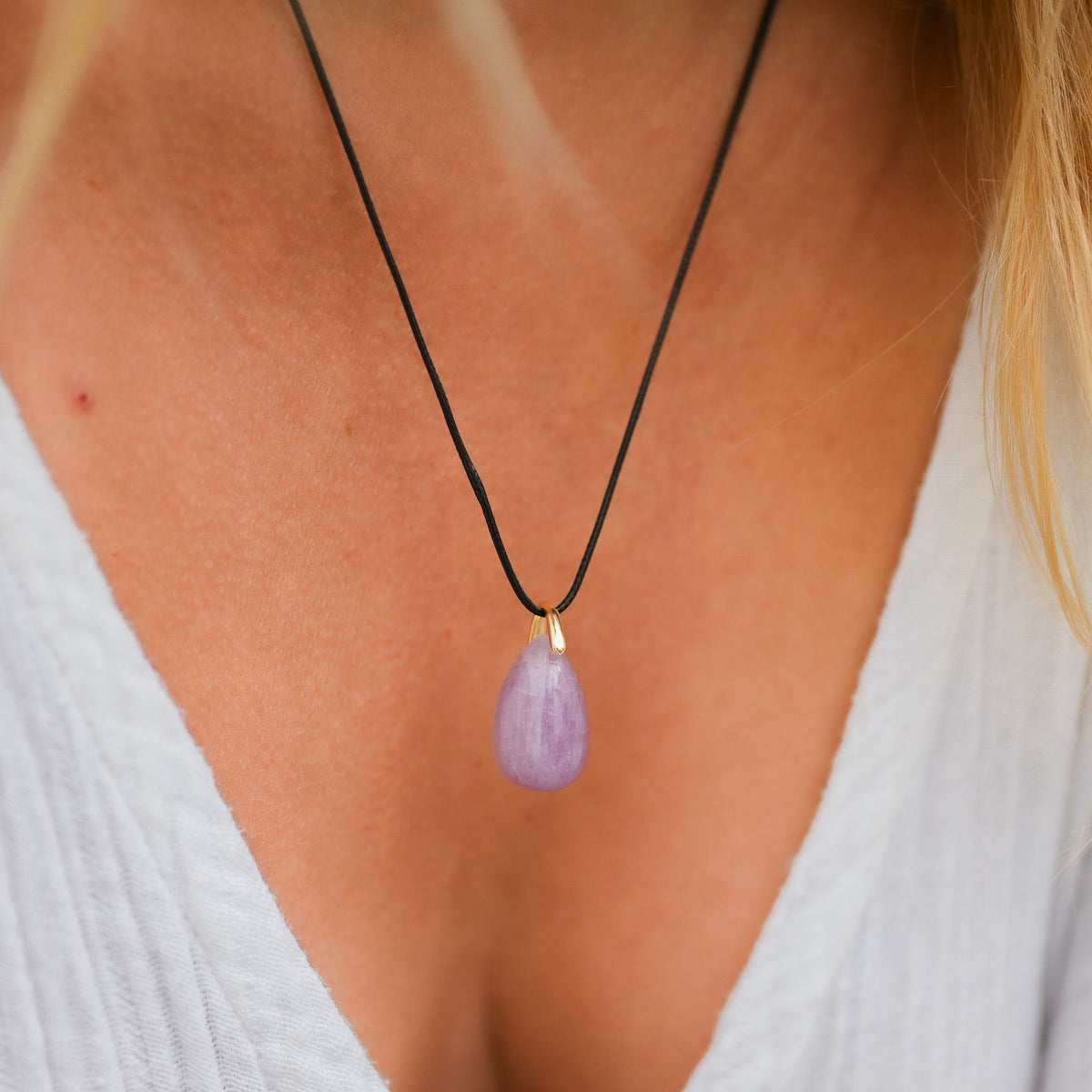Kunzite Pendentif