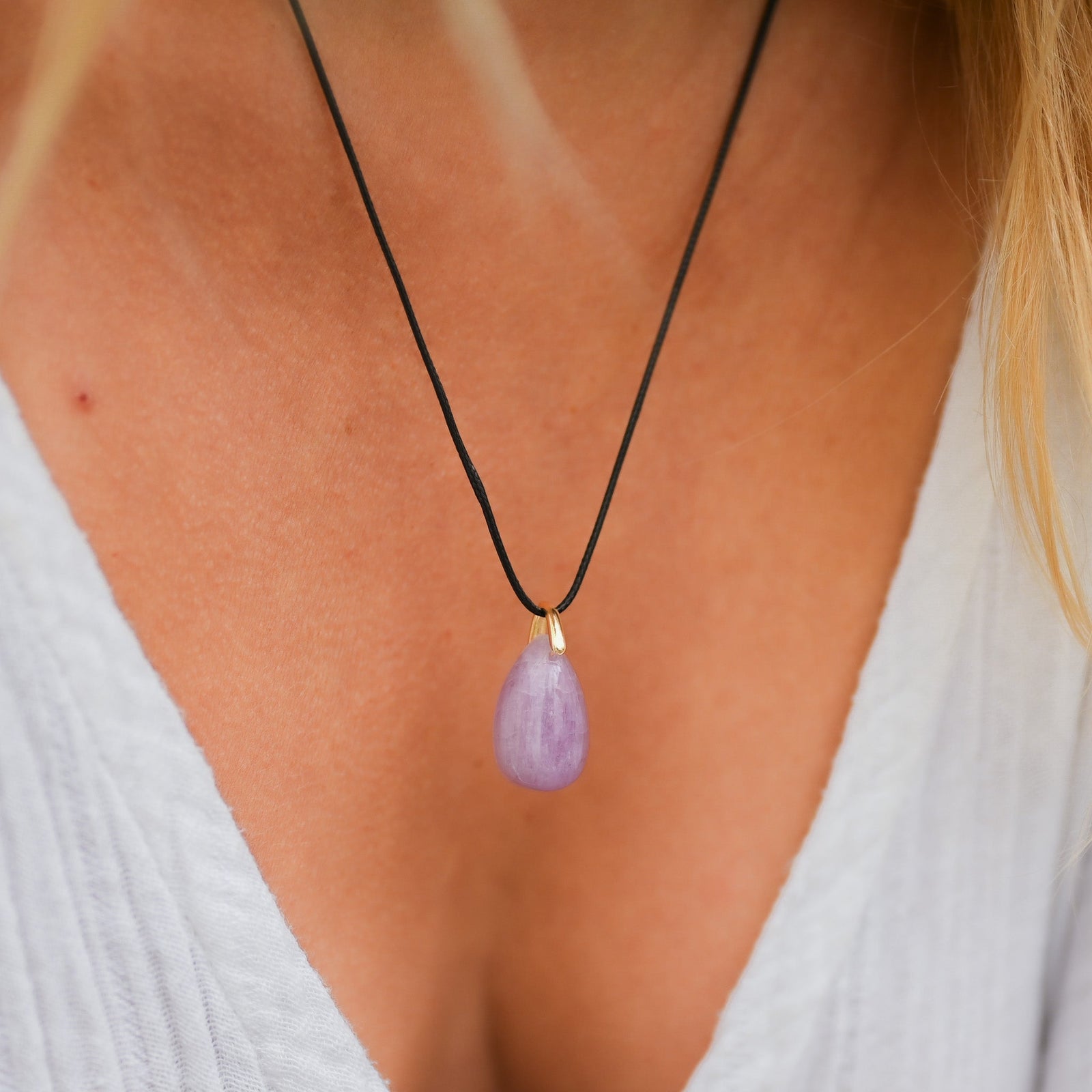 Kunzite Pendentif