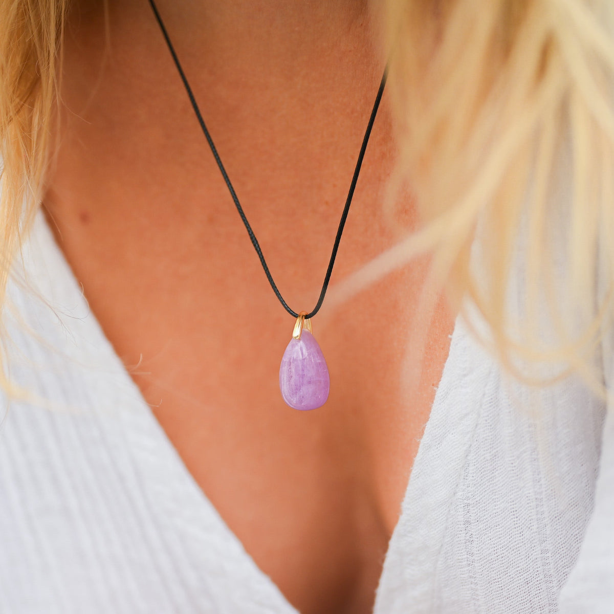 Kunzite Pendentif