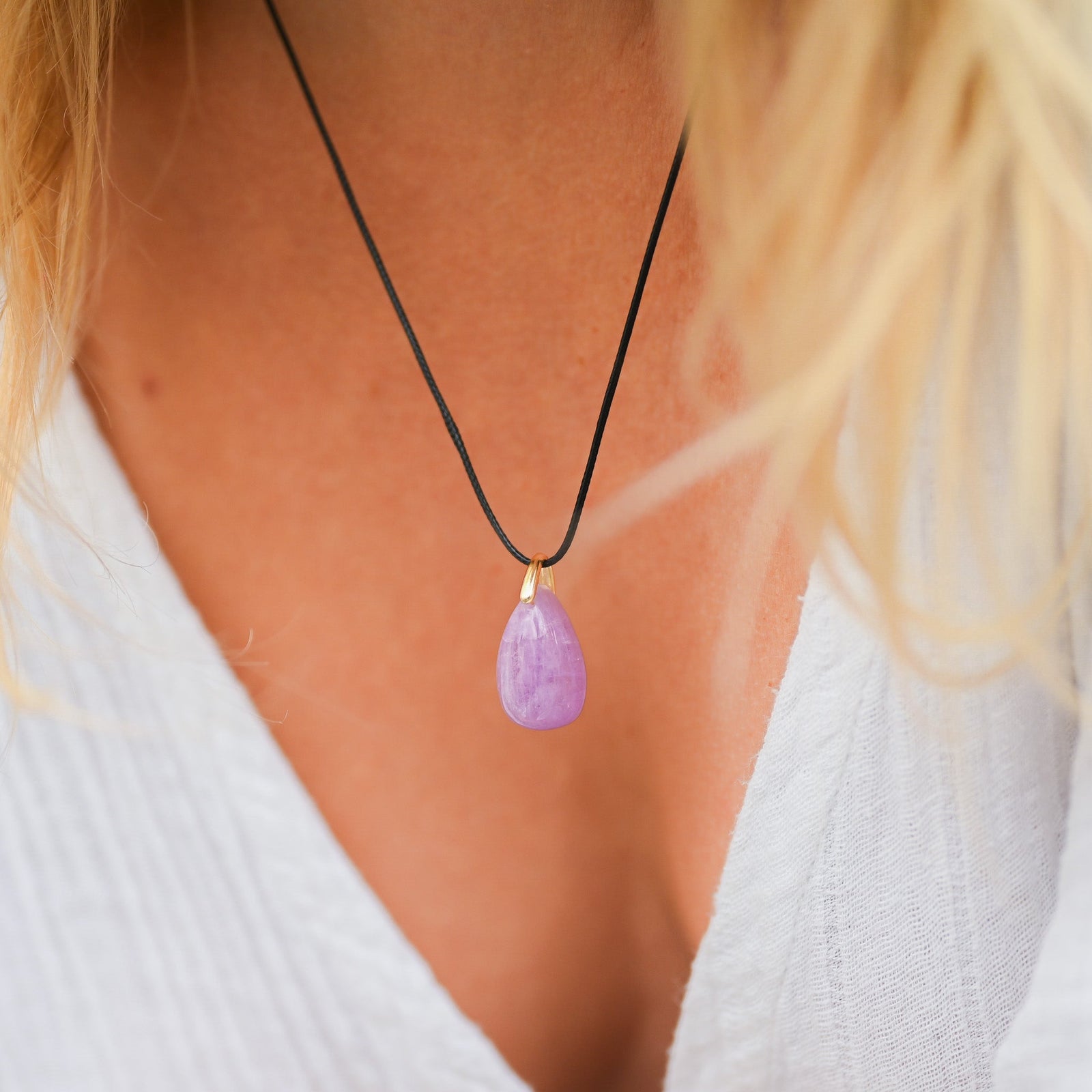 Kunzite Pendentif