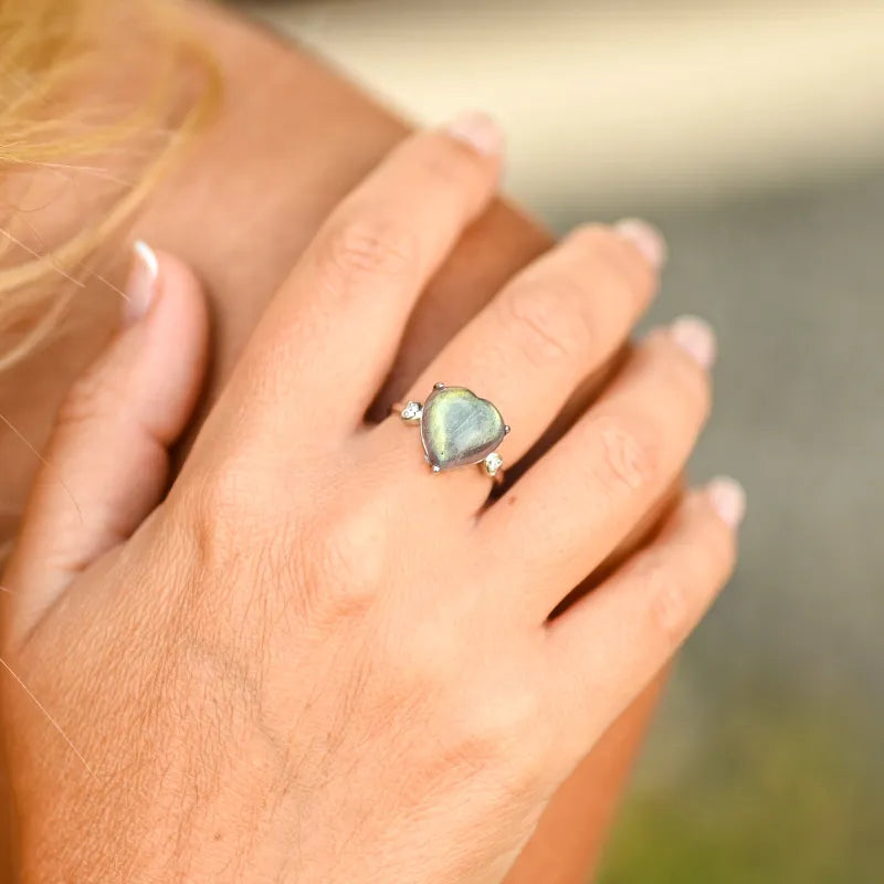 Labradorite Bague