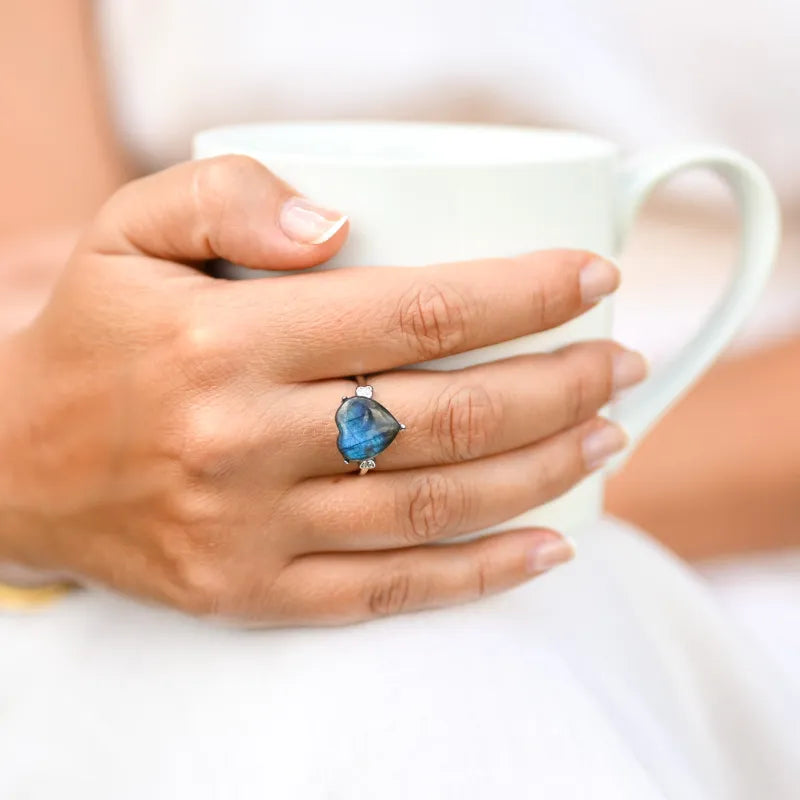Labradorite Bague