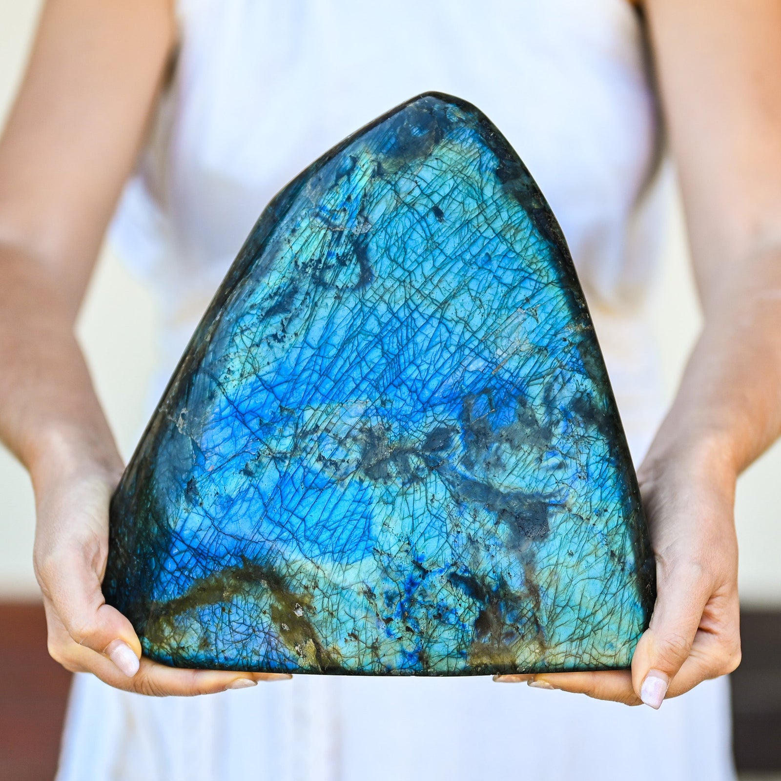 Labradorite Bleue Flash Forme libre