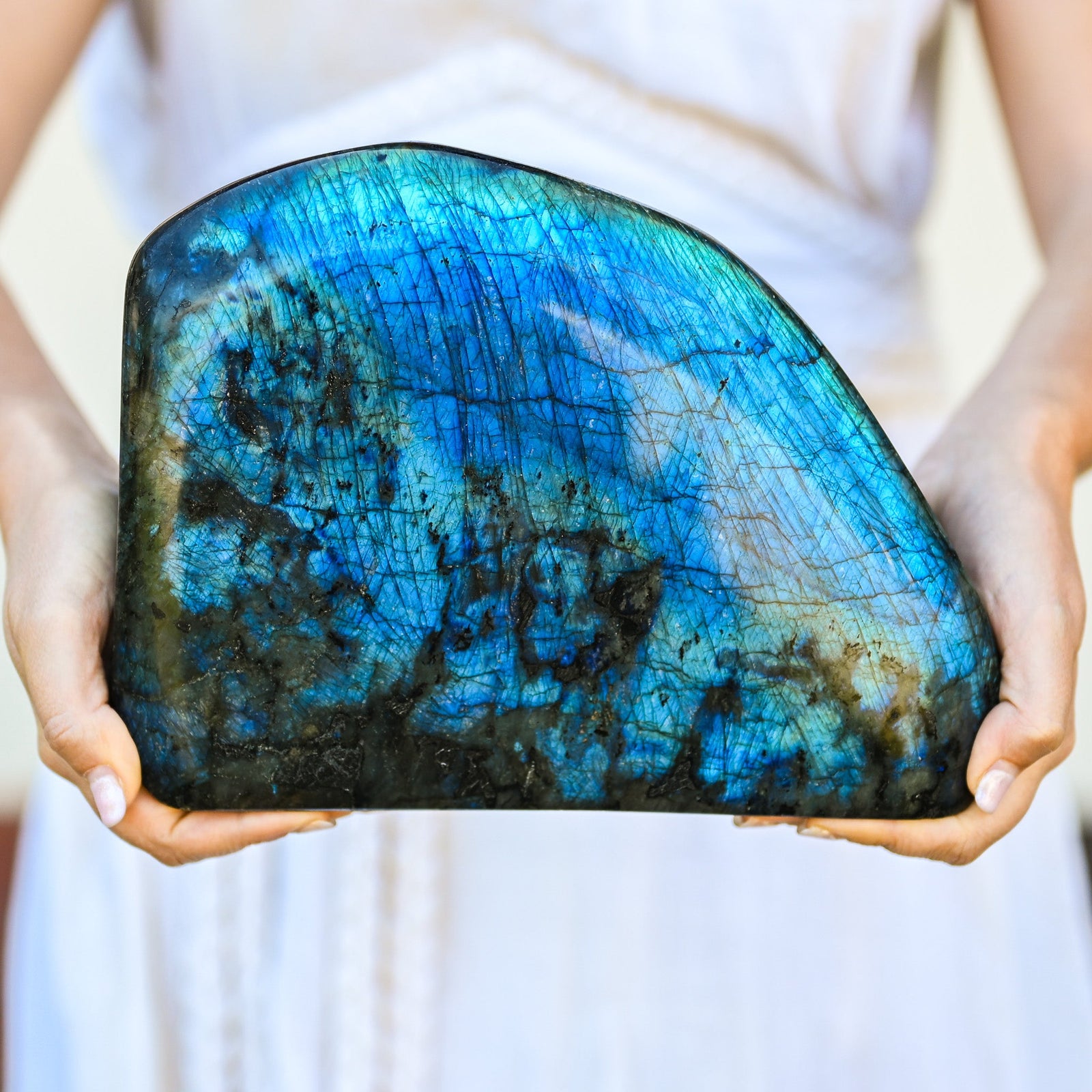Labradorite Bleue Flash Forme libre